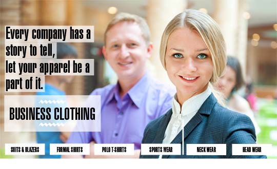 Business clothing for Corportes 